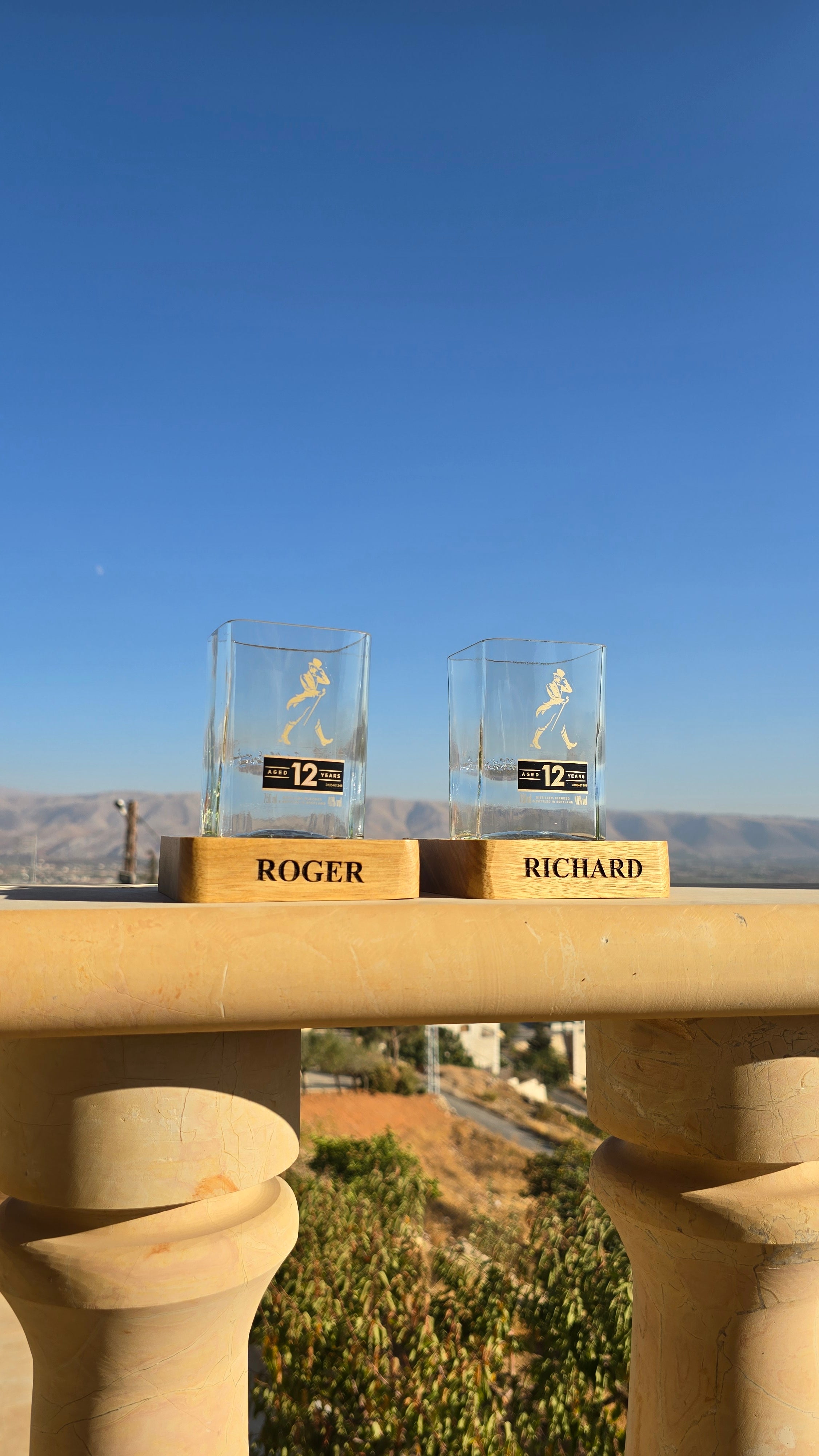 Johnnie Walker Red Label Glasses