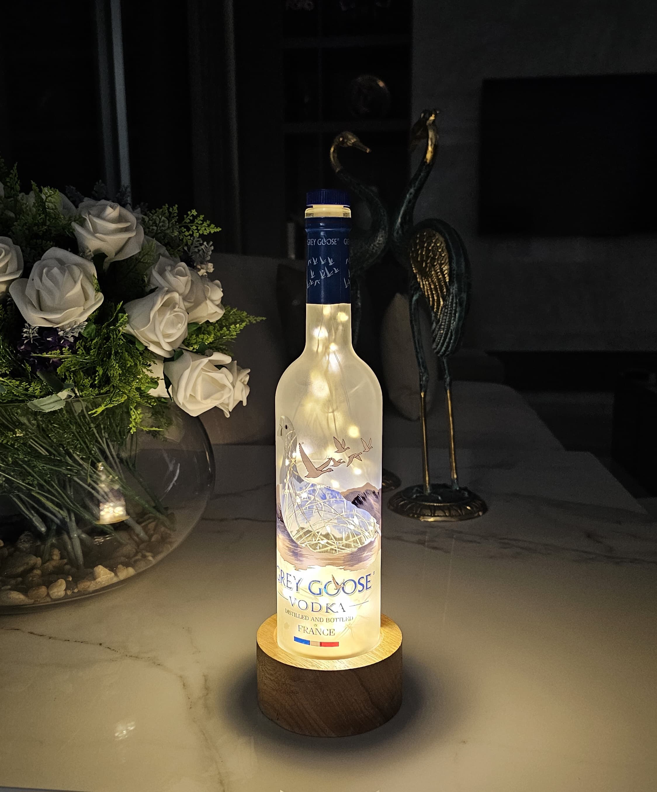 Grey Goose Lamp