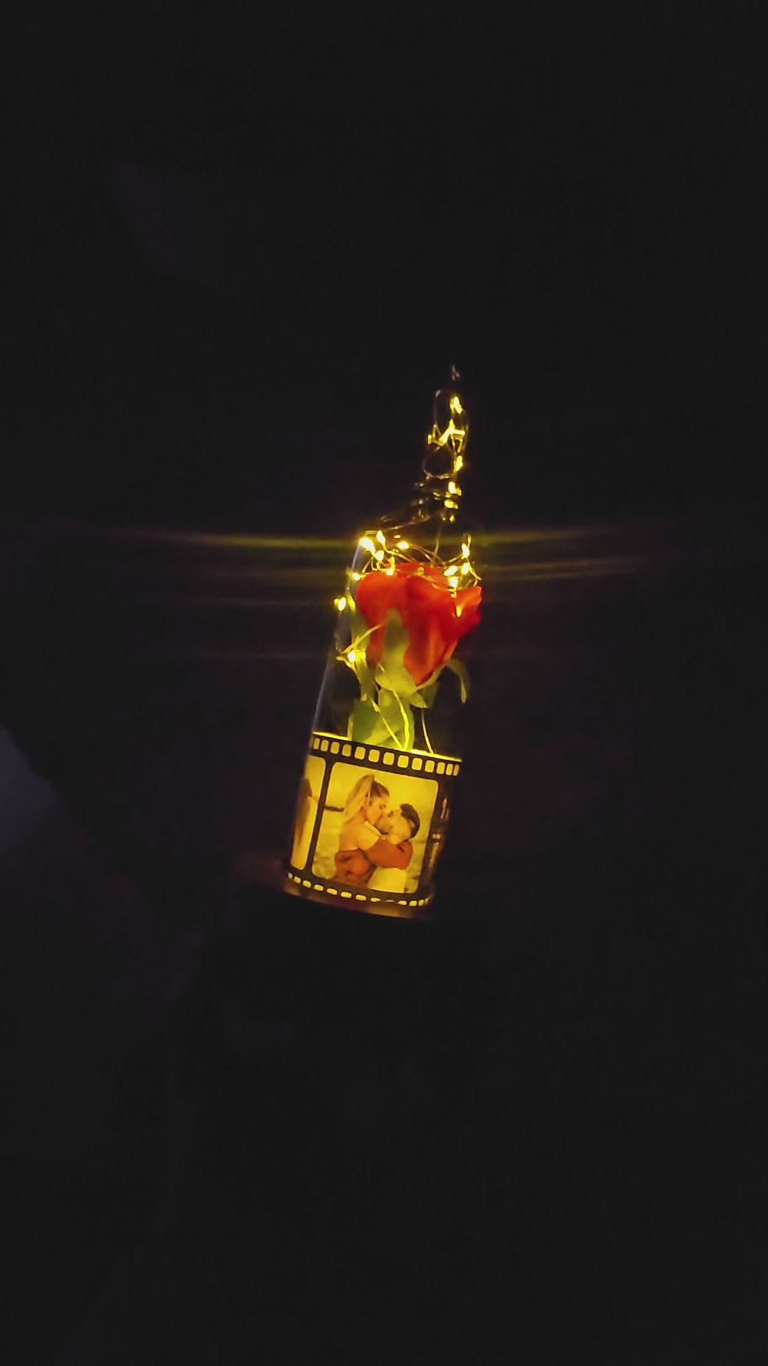 Valentine's edition Bottle Lamp