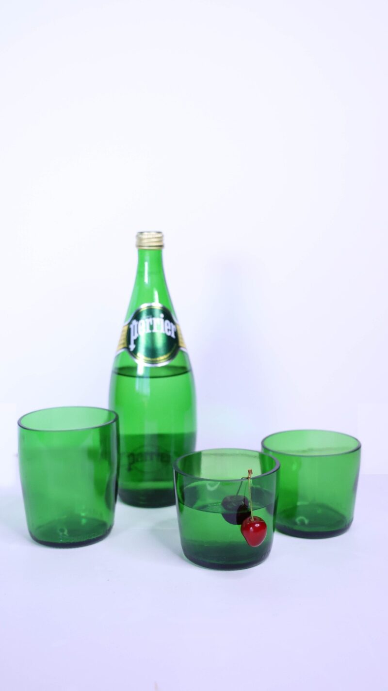 Perrier glasses (set of 2 glasses)